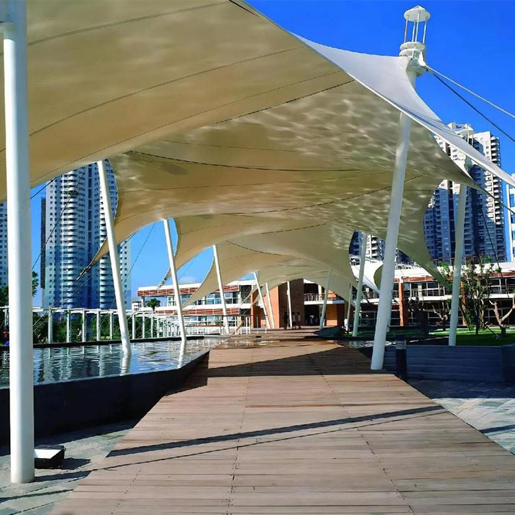 望都县膜结构景观棚