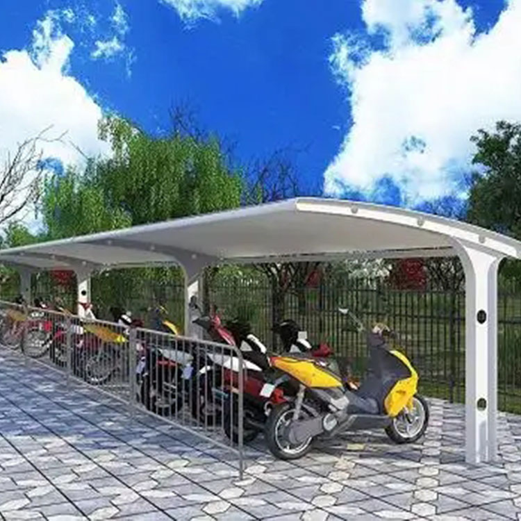 望都县膜结构电动车棚